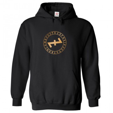 Odin Mythology Band Classic Unisex Kids and Adults Pullover Hoodie for SuperHero Movie Fans
